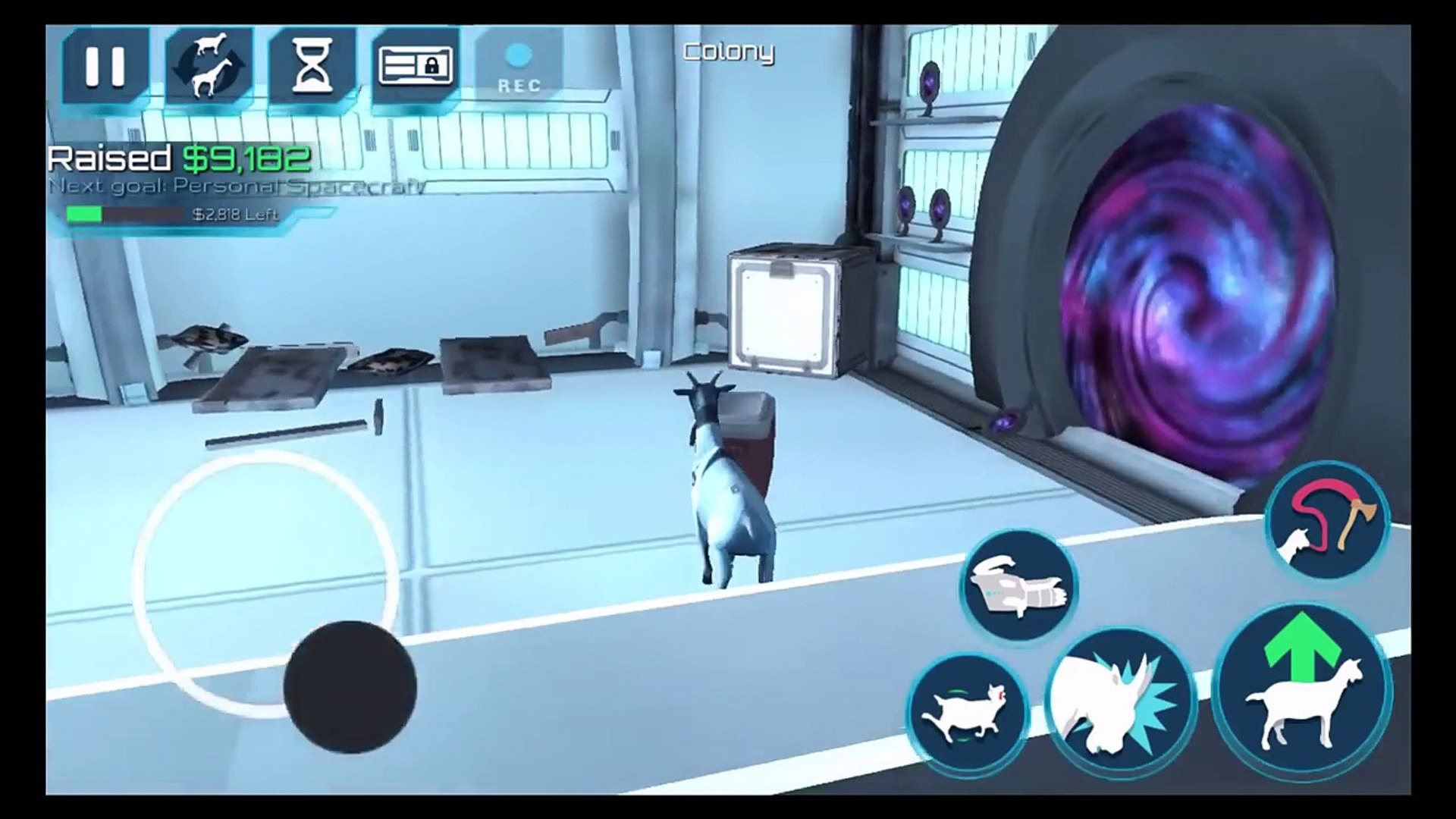 Goat Simulator Waste Of Space By Coffee Stain Studios Ios Android Gameplay Video Dailymotion Video