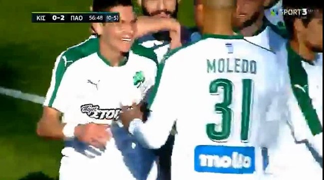 Anastasios Chatzigiovannis Goal HD - Kissamikos 0-2 Panathinaikos 01.02.2017