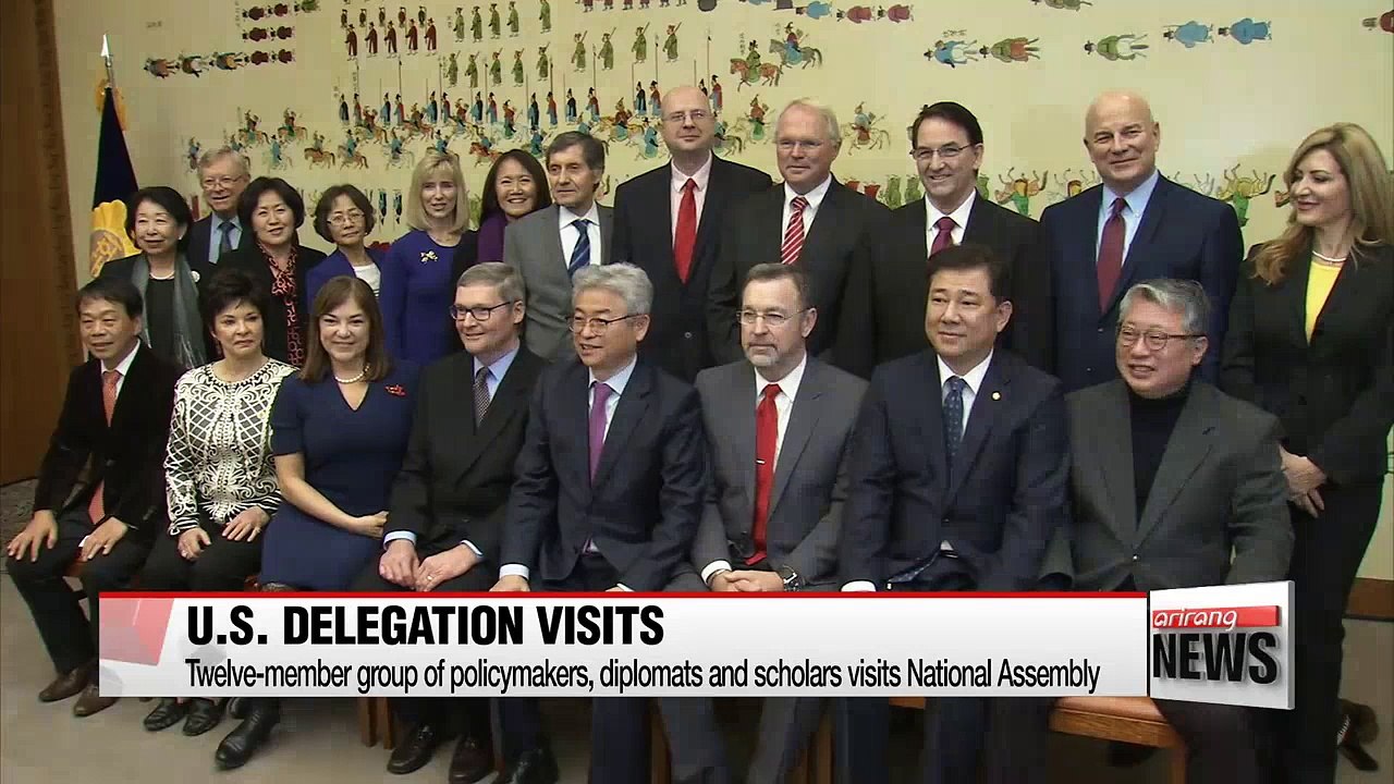 U.S. delegation visiting National Assembly reaffirms S. Korea-U.S. alliance and stresses importance of deploying THAAD