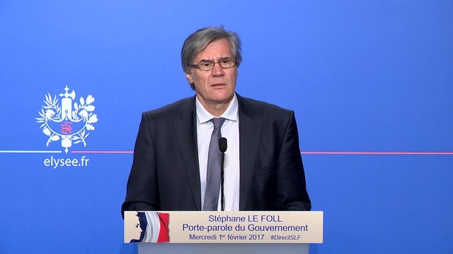 Compte rendu du Conseil des ministres du 1er février 2017