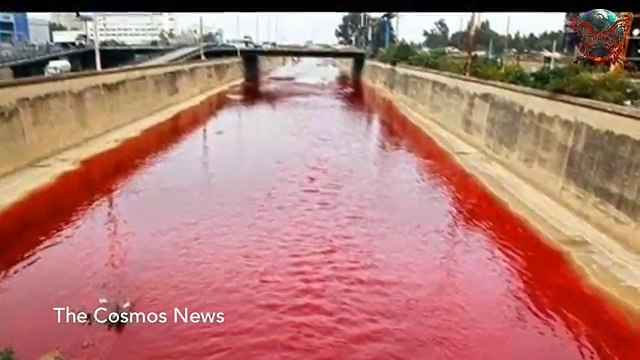 River In China Mysteriously Turns Bloody Red Overnight