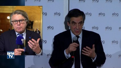 Pour Gilbert Collard, François Fillon "est dans une position schizophrénique"