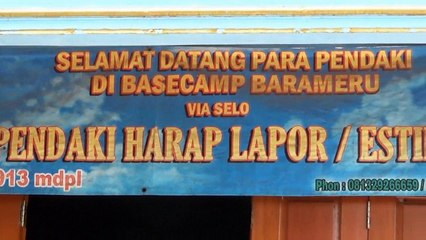 Pendakian Merapi Jalur New Selo (trailer)