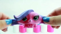 Learn Colors with Fashems Mashems Disney Cars MyLittlePony MLP Monsters Littlest Pet Shop LPS