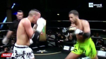 Fabio PINCA vs Chahidi ABDO ALL STAR MUAY THAI Salle Wagram PARIS  26.1.2017