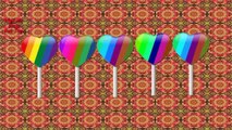 Candy finger family | finger family collection rhymes | lollipops for kids