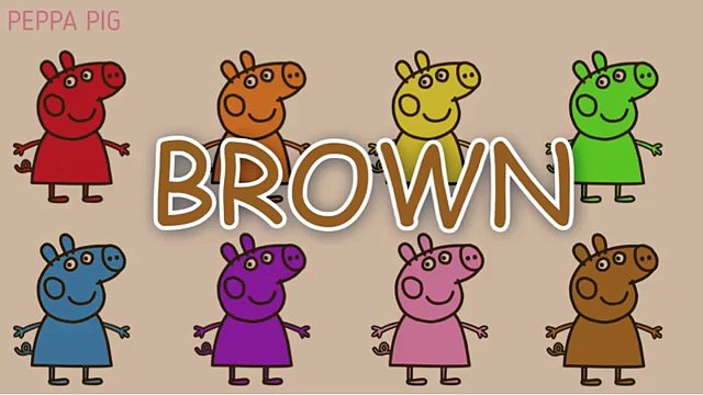 Свинка пеппа учим цвета раскраски с сюрпризом игрушки моя маленькая пони и Кристофф замороженные