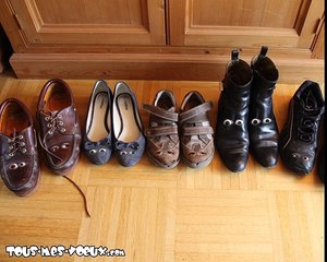 La chanson des chaussures - joyeux anniversaire, carte anniversaire animée