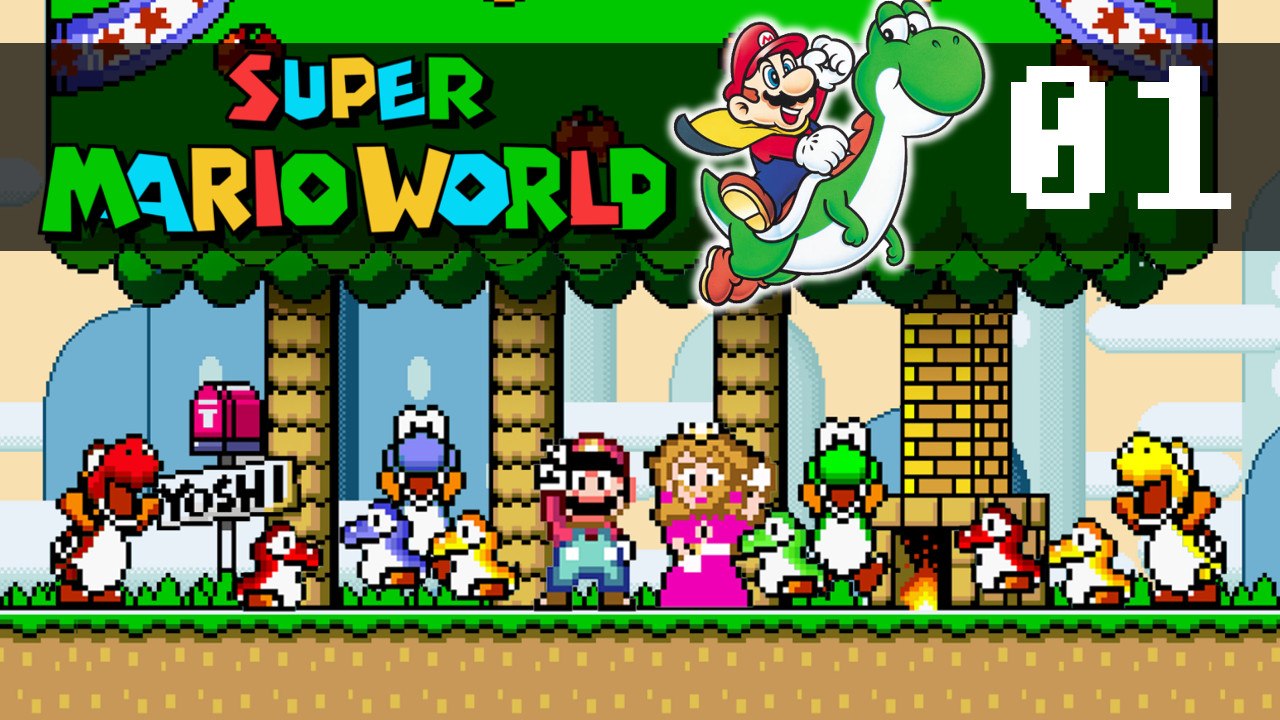 Let's Play Super Mario World [01] - (PTBR) Bem vindo ao mundo do Mario!