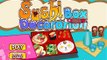 Видео игра для девочек - готовим коробку для суши! Игры для детей!