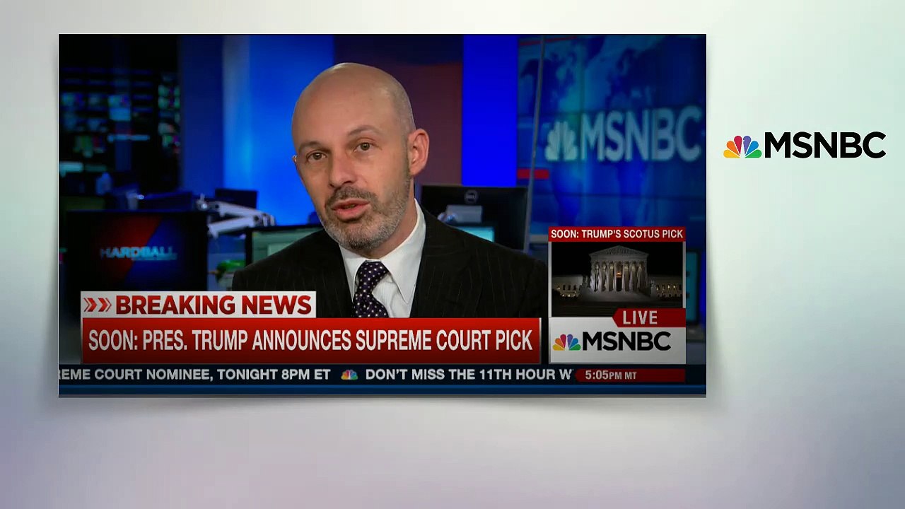 Hardball with Chris Matthews 1/31/17 | Markey: We will give nominee ‘closest scrutiny’