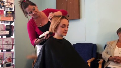 Brave The Shave Kayla