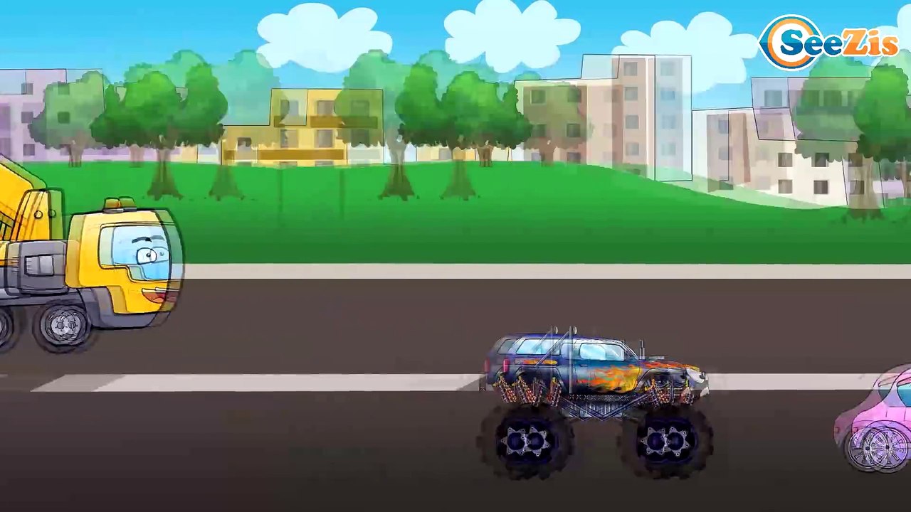 Carros - Coches de carreras, Coche de Policía para niños - Capitulos Completos - Spanish Cartoons