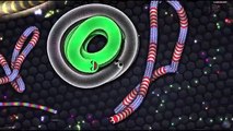 Slither.io - Running Snake On The Edge | Slither Epic Moments