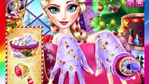 Disney Princess Frozen - Elsa Christmas Manicure - Disney Princess Games