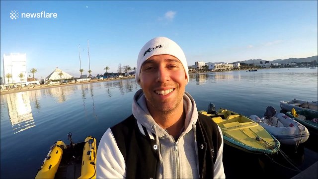 Octopus 'attacks' and steals GoPro camera in Ibiza