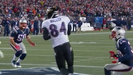 Joe Flacco encuentra a Darren Waller para una anotacion de 3 yardas