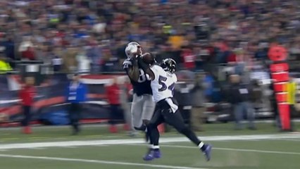 Martellus Bennett anota un touchdown de 19 yardas