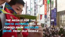 2020 Tokyo Summer Olympics medals will be made of recycled metal