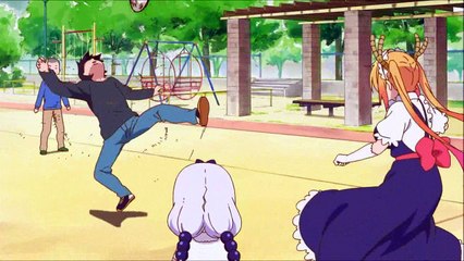 Kobayashi-San Chi no Maid Dragon - Ultimate Dodgeball ᕙ(⇀‸↼‶)ᕗ