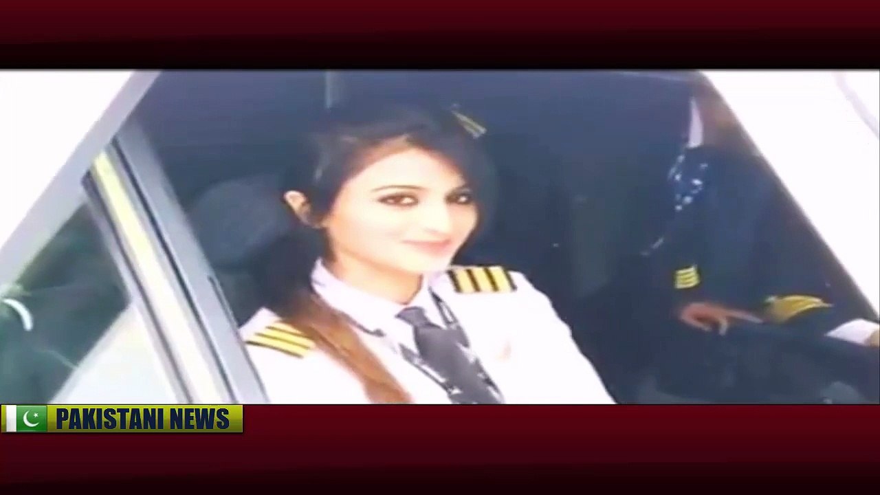 Most Beautiful Pakistani Pilot
