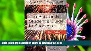 Read Online  The Research Student s Guide to Success Pat Cryer Full Book