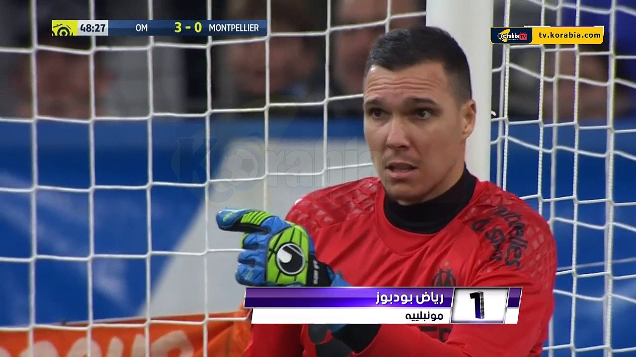 هدف عالمي من الجزائري رياض بودبوز و كأنه يرد على حفيظ دراجي بعد انتقاده له من قبل