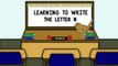 Write the Letter N - ABC Writing for Kids - Alphabet Handwriting by 123ABCtv