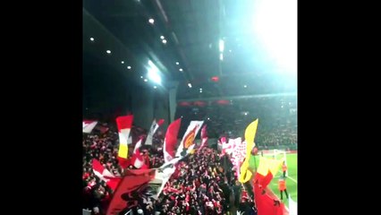 The KOP Singing YNWA Before The LFC v Chelsea Game Kickoff.