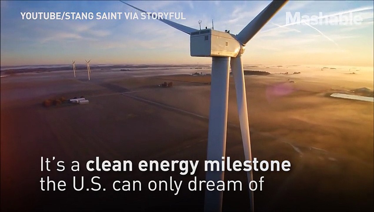 All electric trains in the Netherlands are entirely wind-powered