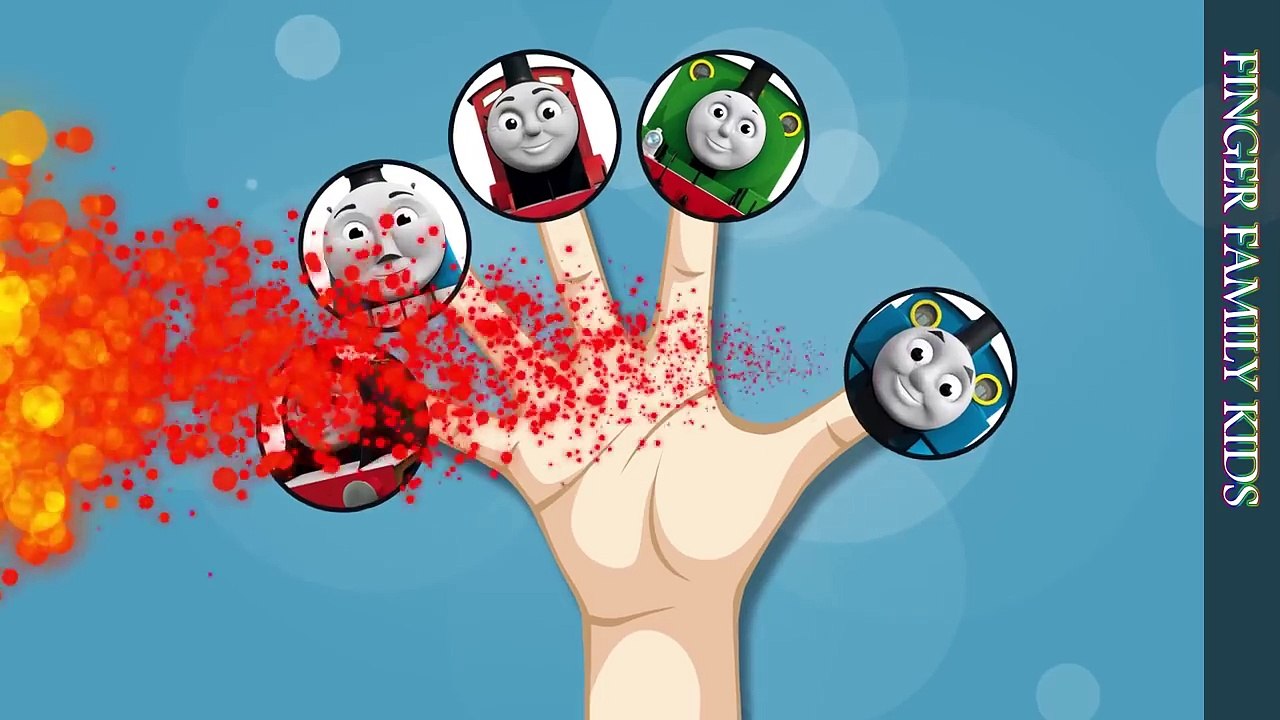 Finger Family Song Thomas and Friends Nursery Rhyme
