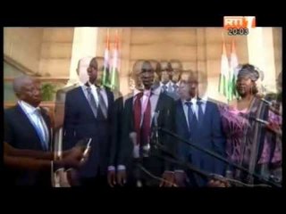 Ouattara reçoit le leader mondial du Chocolat et le président du parlement de la CEDEAO