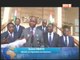 Audience du président de la republique accordée au premier ministre gabonais et les ministres de l'agriculture du Cameroune et de l'Equateur
