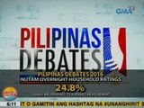 UB: Unang PiliPinas Debates 2016 na pinangunahan ng GMA at PDI, gumawa ng kasaysayan