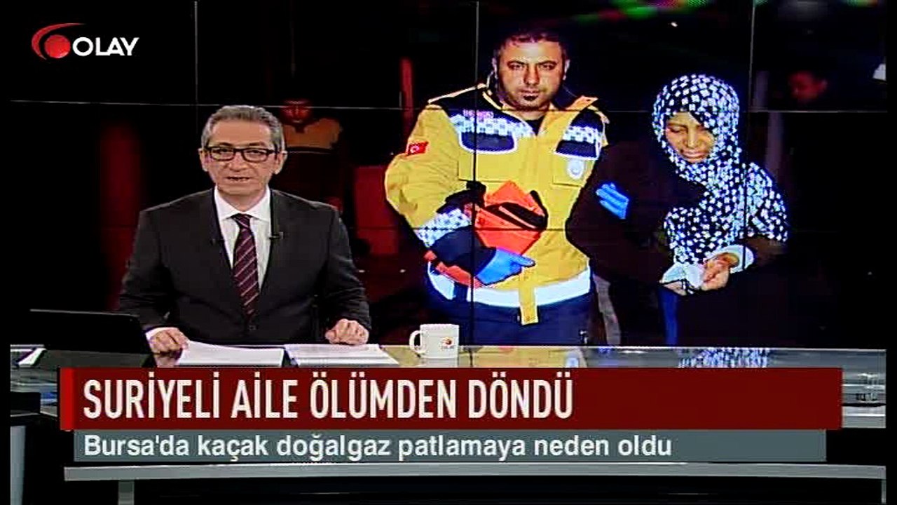 6 kişilik Suriyeli aile ölümden döndü (Haber 01 02 2017)