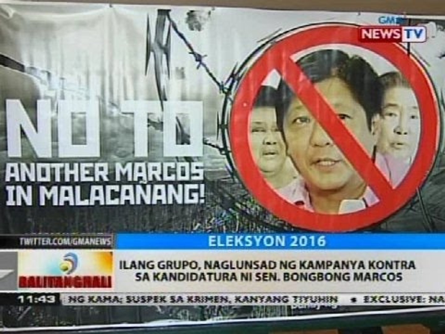 Ilang grupo, naglunsad ng kampanya kontra sa kandidatura ni Sen. Bongbong Marcos