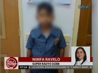 24 Oras: Batang 12-anyos, nag-ala pulis, nanita at nangotong daw sa mga tsuper