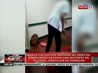 Mga estudyanteng ginagawang basahan ang watawat ng Pilipinas, pinatalsik sa paaralan