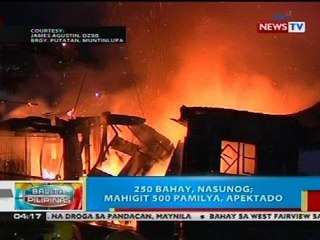 Naiwang nilulutong pagkain, sanhi raw ng sunog sa isang bahay sa Quezon City