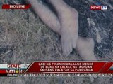 SONA: Labi ng pinaniniwalaang menor de edad na lalaki, natagpuan sa isang palayan sa Pampanga