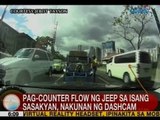 UB: Pag-counter flow ng jeep sa isang sasakyan, nakunan ng dashcam