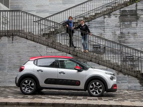 Franck Lagorce au volant de la Citroën C3 (diaporama vidéo)