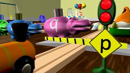 Wooden Alphabet Train: Lowercase Letters Train for Children