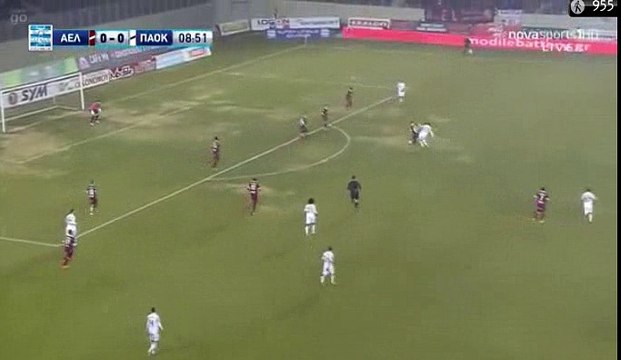 Ioannis Mystakidis Goal HD - AEL Larissa 0-1 PAOK 01.02.2017