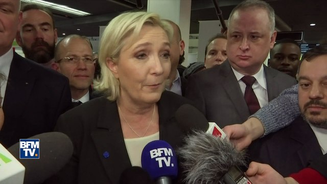 Pour Marine Le Pen, François Fillon s'est mis tout seul dans la nasse