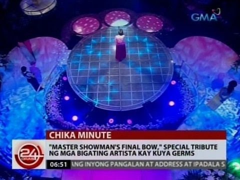 24 Oras: Master Showman's Final Bow , special tribute ng mga bigating artista kay Kuya Germs