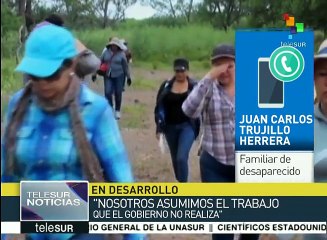 Trujillo: En México hay una comunidad de familiares de desaparecidos