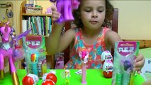 MLP Kinder Surprise eggs and PEZ Candy Dispenser My Little Pony: Twilight Sparkle, Pinkie Pie