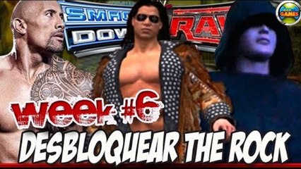 WWE: Desbloquear The Rock [SvR 2011] Week 5 e 6