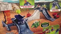 Diecast Dinotrux Toys Ton Ton Rock & Load Skate Park Playset Revvit dinotrux Episode FamilyToyReview